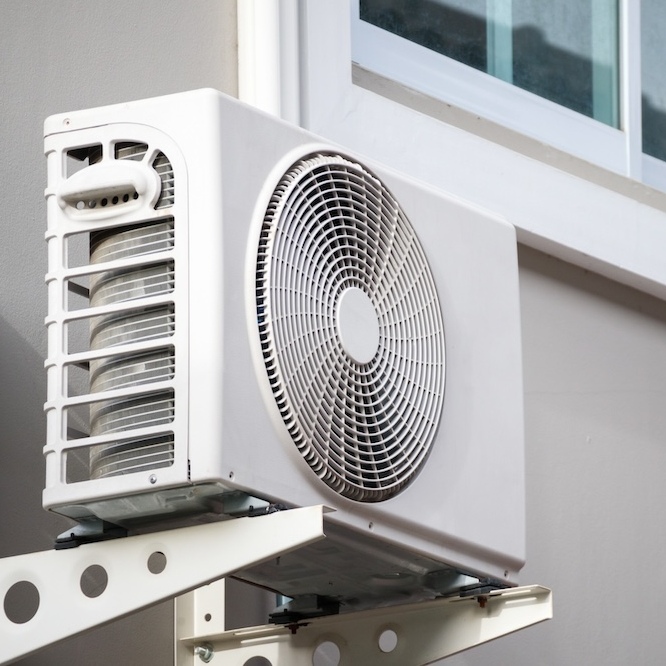 air conditioner outside